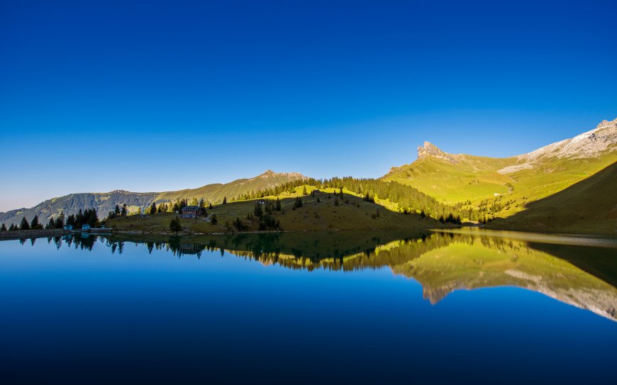 绝美山水湖泊自然风景壁纸